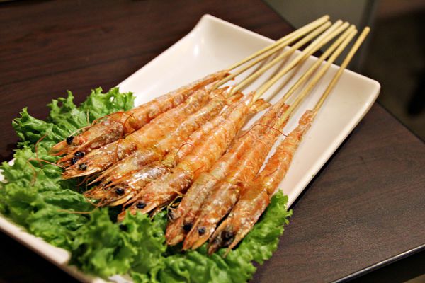 【嵐月大眾食堂】串燒與海鮮烏龍麵