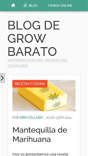 Cultivar marihuana Grow Barato