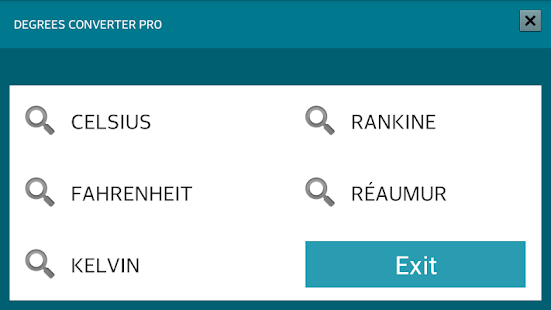 Degrees Converter PRO Screenshots 3 Degrees Converter PRO Screenshots 3
