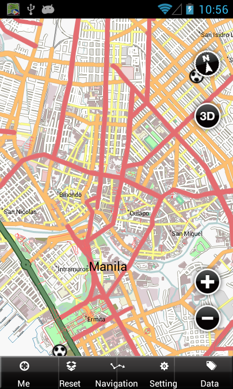 Philippines Offline Navigation Screen 2