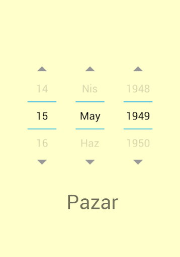 Which day you were born