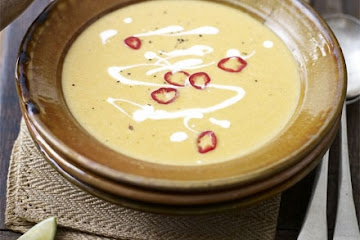 Thai pumpkin soup