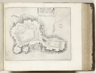 Plattegrond van Bellegarde, ca. 1693-1696
