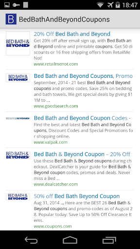 Bed Bath Beyond Coupons