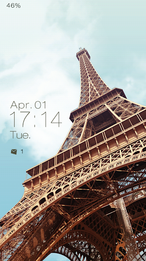 Eiffel Tower Live Locker Theme