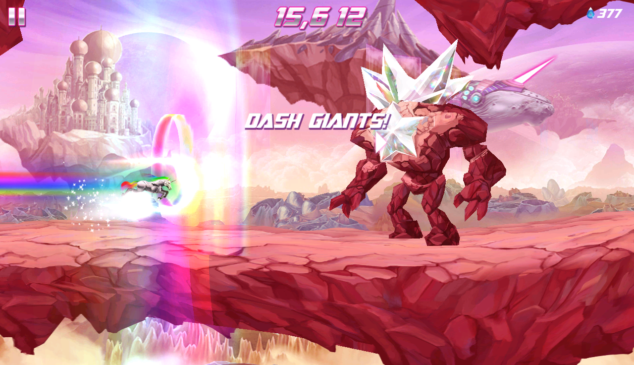 Robot Unicorn Attack 2 - screenshot