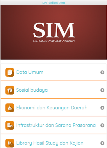 SIM Publikasi Data