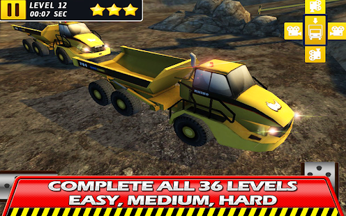 Hard Mining Truck Drive & Park Screenshots 16