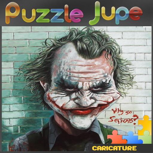 Caricature Puzzle jupe LOGO-APP點子