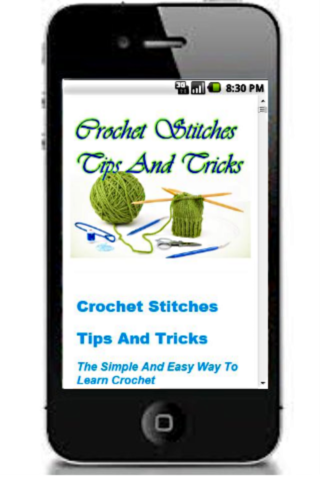 Crochet Stitches Tips &amp; Tricks Screen 3