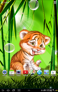 Cute tiger cub live wallpaper(圖5)-速報App