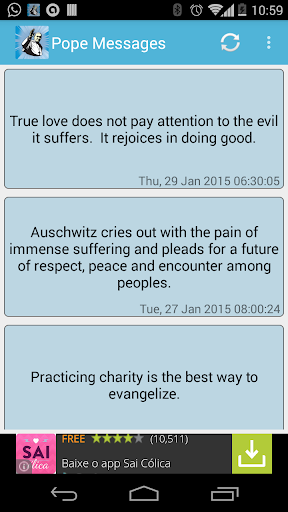 Pope's Messages