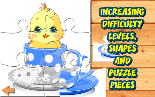  16 Kids Puzzles: Cute Animals-   