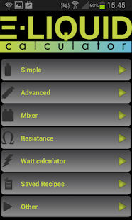 E-Liquid Calculator - Vape Tool(圖1)-速報App