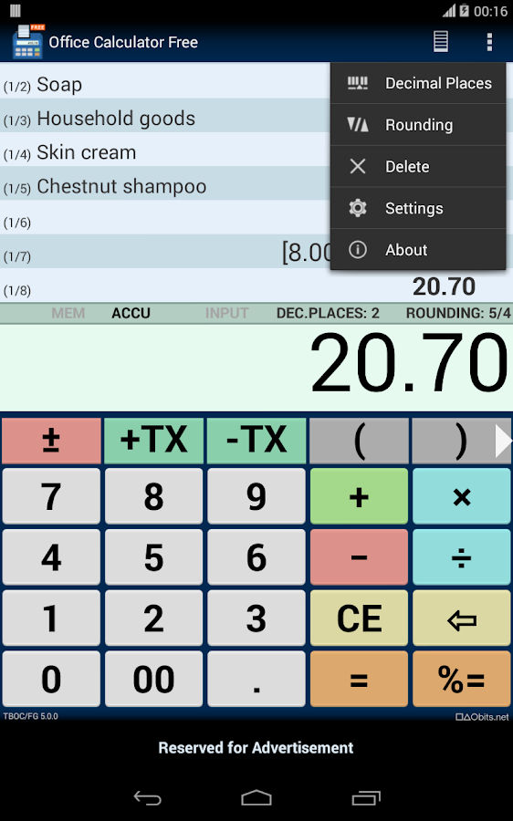 Office Calculator Free - Android Apps on Google Play