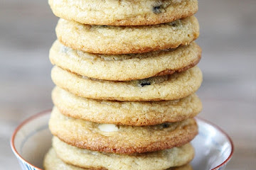 Lemon Blueberry Pudding Cookies