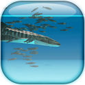Whale shark and Sardines logo