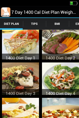 1400 Cal Diet Plan Weight Loss