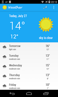 Free OpenWeather APK for Android