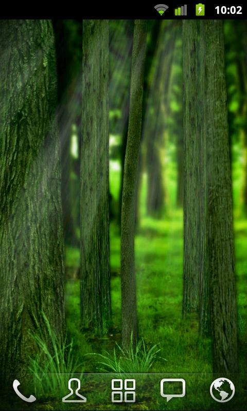 RealDepth Forest LWP Screen 3