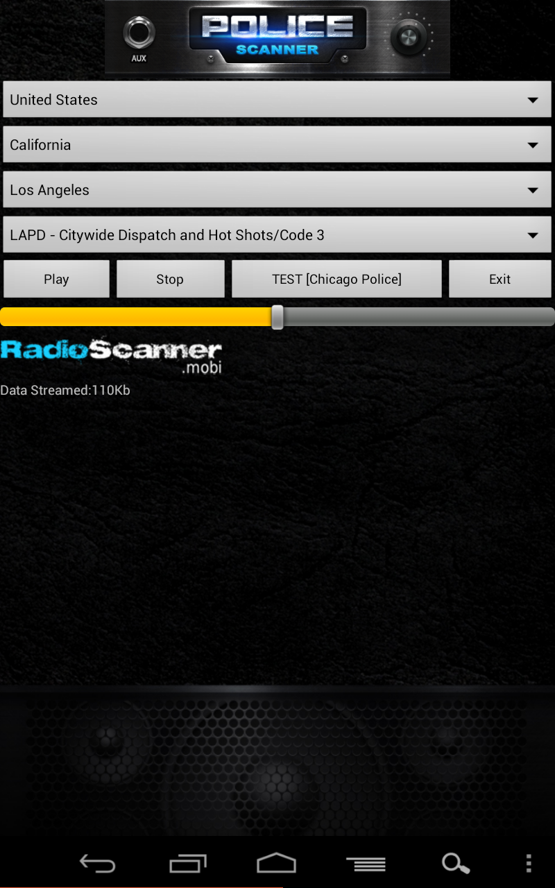 Police Scanner Radio Scanner Screen 3