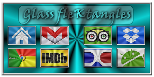 Glass FleKtangles Icon Pack