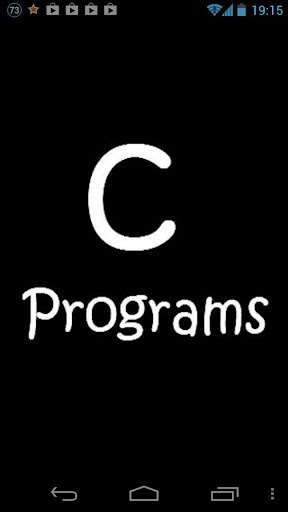 Complete C Programs Reference
