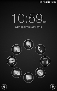 Smart launcher theme SoftBlack