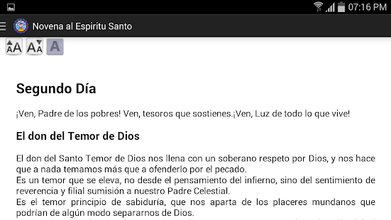 Novena al Espíritu Santo Screenshots 1