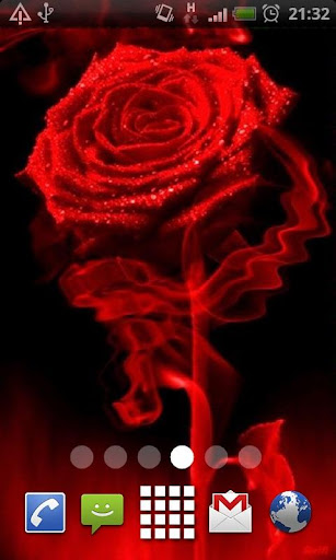 免費下載個人化APP|Red Rose Fire Live Wallpaper app開箱文|APP開箱王