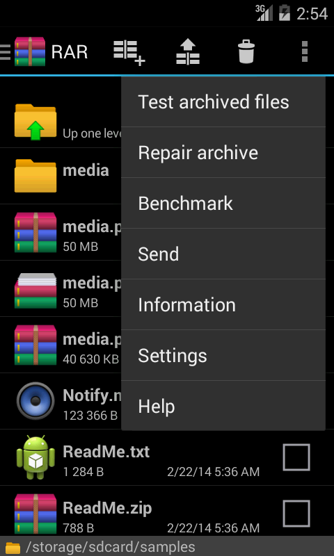 RAR for Android - screenshot