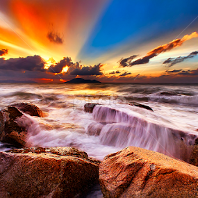 The lines of Sunset by Dany Fachry - Landscapes Beaches