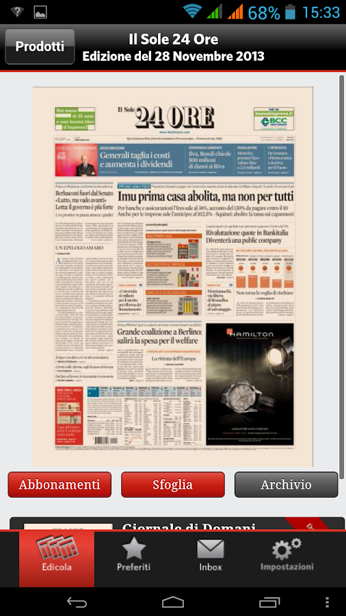 Il Sole 24 ORE Android Apps on Google Play