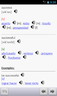 Free Download English<->Spanish Dictionary APK