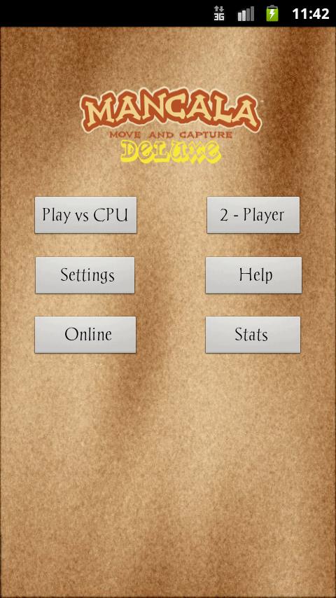 Android application Mancala Deluxe screenshort