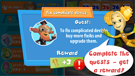 Fixi-click game poster 3