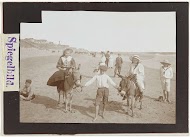 Ezeltje rijden op het strand in Zandvoort