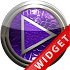 Poweramp Widget Purple Leather2.22-b-222 (Paid)