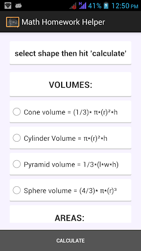 Math Homework Helper