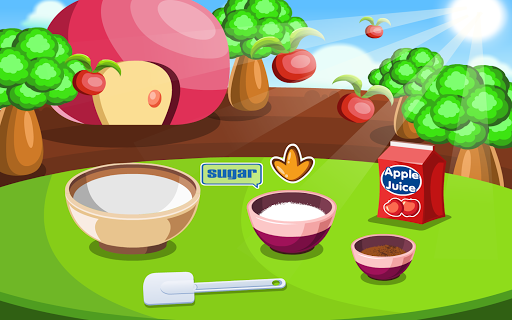 Apple Cake Cooking Games