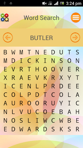 Word Search Puzzle Game