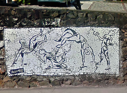 Capoeiristas Mosaico