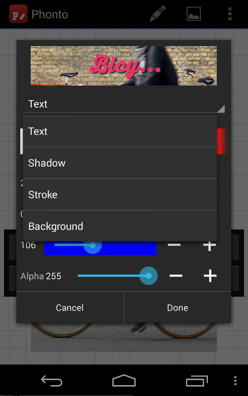 Phonto Text on Photos Android Apps on Google Play