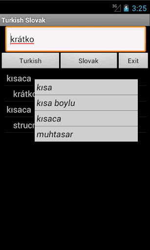 Turkish Slovak Dictionary