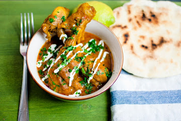 Chicken Drumstick Curry and Homemade Flat-Bread!