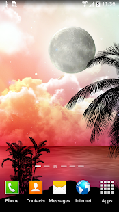 Tropical Night Live Wallpaper(圖2)-速報App