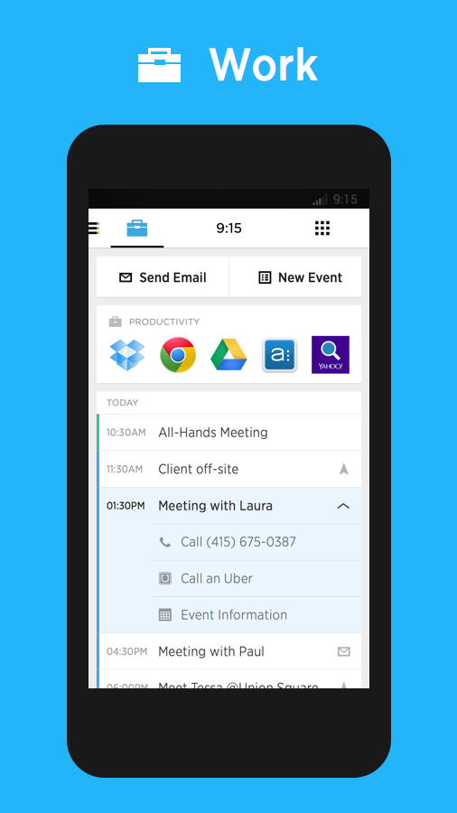 Yahoo Aviate Launcher - screenshot