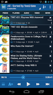 DoggCatcher Podcast Player - screenshot thumbnail