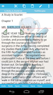 Jota+ (Text Editor) Screenshot