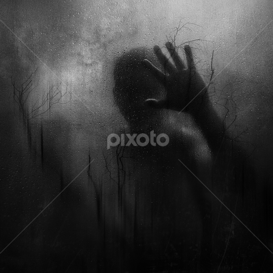 Lost in reality by Abi Danial - Black & White Abstract